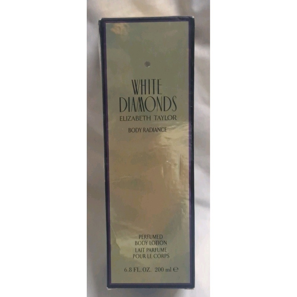 Elizabeth Taylor White Diamonds Body Lotion 6.8oz Perfumed Radiance NEW Sealed